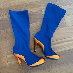 United Nude knee length boots